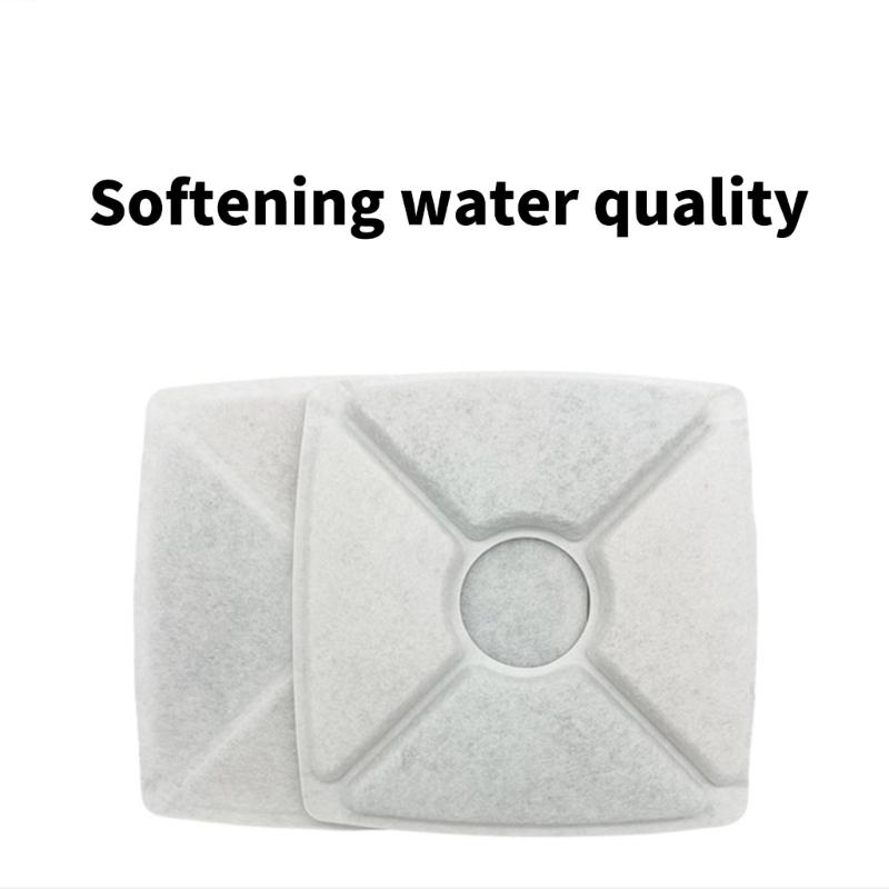 10 Pack Replacement Filters For Pet Fountain Unique Square Double Filtration Double Filtration Replacement
