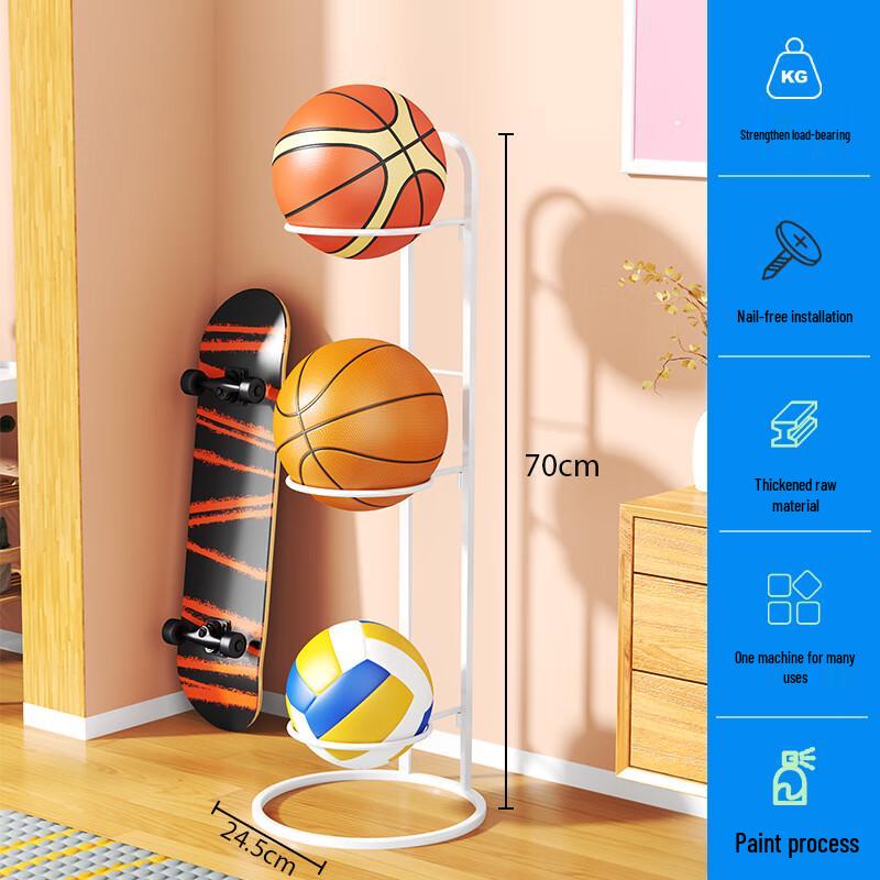 WEZHO Multi-Sport Ball Storage Rack