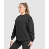 Gymshark Heavy Duty Graphic Oversized Pullover Black B3c3t Bb2j