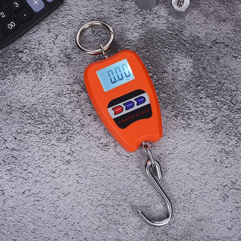 Mini Crane Scale Portable 200kg/441lb Heavy Duty Digital Hanging Scales for Home