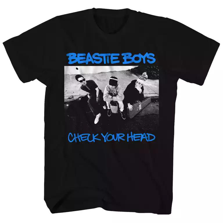 

Beastie Boys Check Your Head Mens T Shirt Music Classic Band Hip Hop Tee Black Unisex T-Shirt S