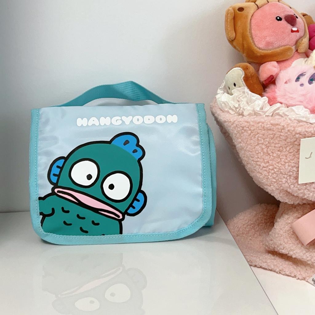 Cute Portable Travel Wash Up Storage Bag Girls Gifts Hello Kitty Kuromi Stitch KT Cat Cartoon Cosmetic Bag For Girl Kawaii Gifts