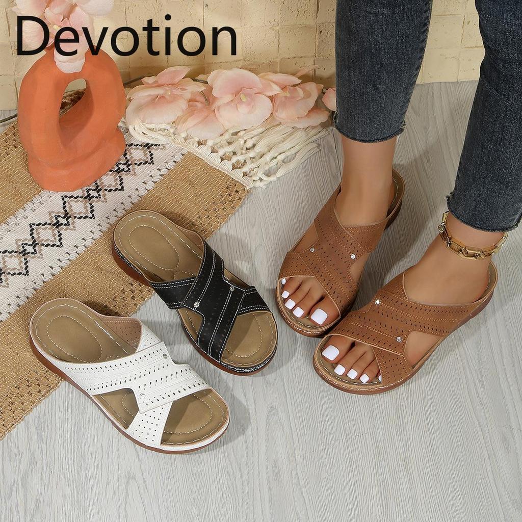 New Style Shoes - Hollow Platform Sandal with Fish-mouth Design for Women Devotion