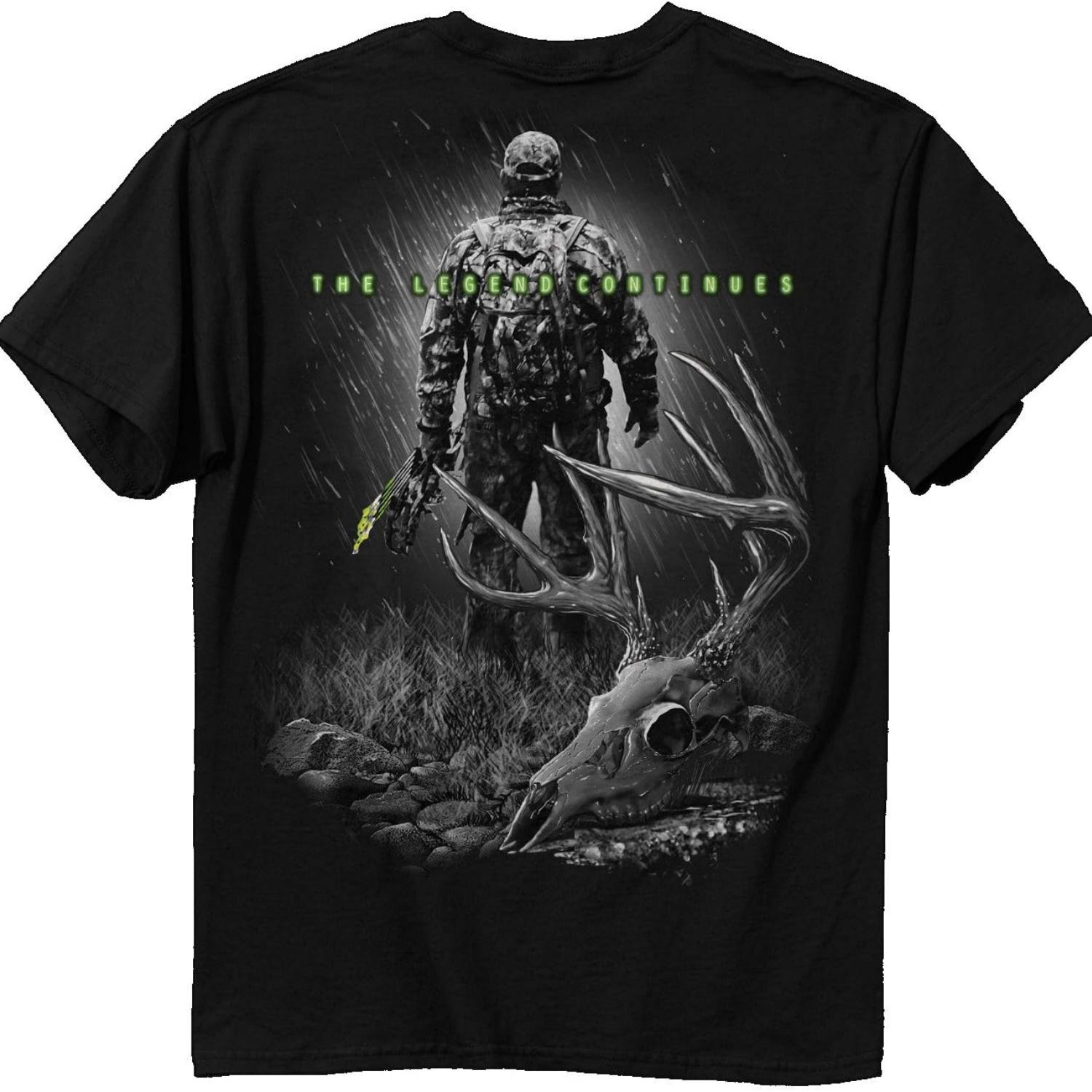 

Buck Wear Men s Legend Continues T-Shirt S