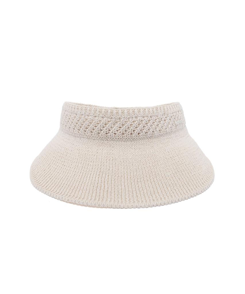 SNOWPEAK APPAREL Women'S Knit Sun Cap (S26Mwfkc68) Light Beige
