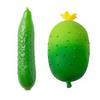 Cucumber Stress Toy Anti-Anxiety Cucumber Squeeze Toy Soft Stretchy Vegetable Fidget Sensory