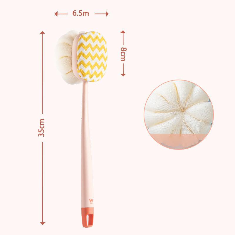 Bath Back Brush Artifact Soft Hair Long Handle Rub Back Back Rub Bath Brush Body Rub Mud Do Not Ask For Help Strong Rub Bath