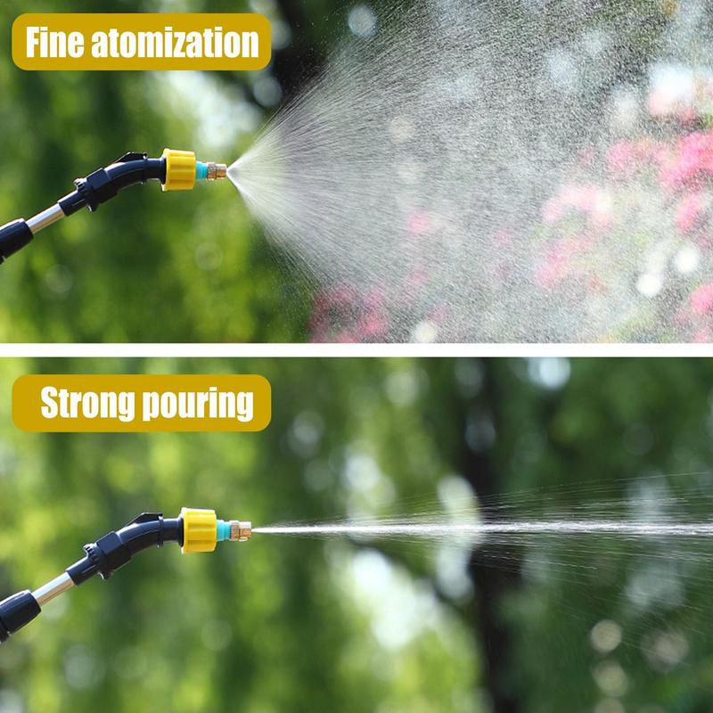 Garden Watering Spray Gun USB Automatic Electric Sprayer Nozzle Sprinkler Garden Plant Mister Watering Spray Irrigation Tool