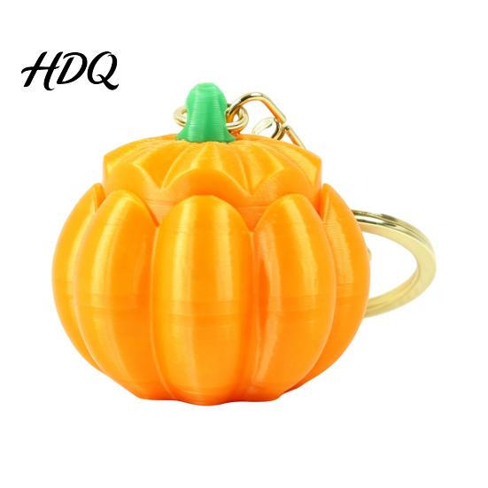 Backpack Accessory for Teens Halloween Fidget Clickers, Cute Mini Black Cat Pumpkin Skeleton Keychain, Compact Tool Home 3D Printed Clicker