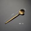 304 Stainless Steel Portuguese Knife and Fork Spoon Titanium-plated Gold Thick Western Tableware Paint Handle Wedding Gift