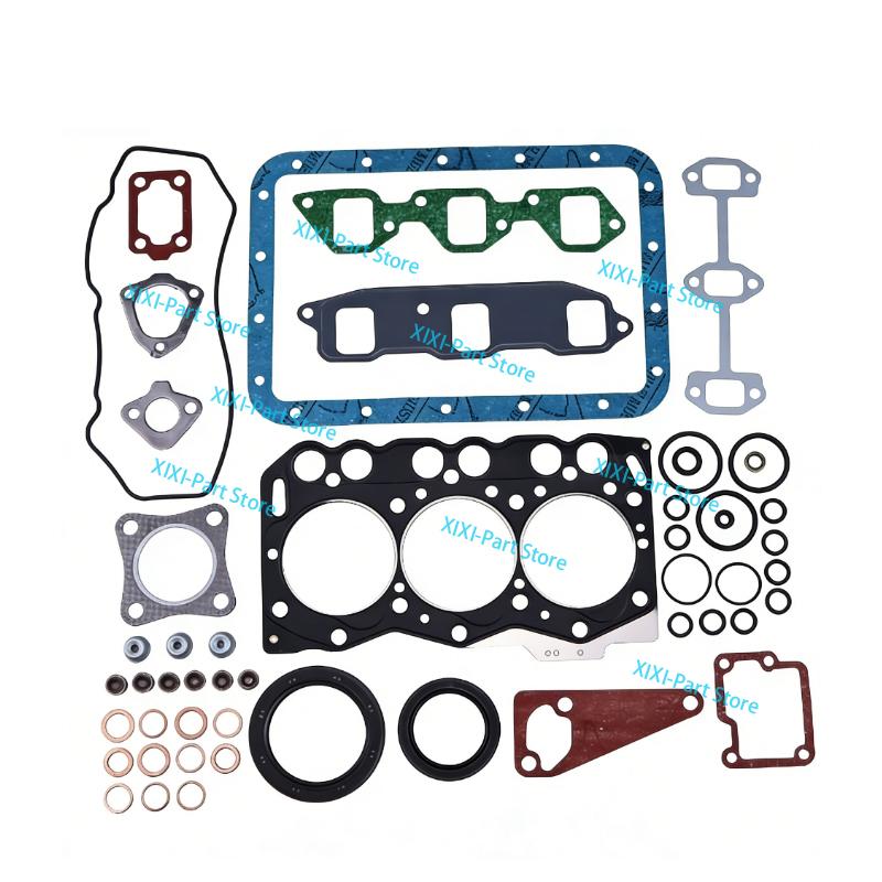 סט אטמים מלא 3TNE68 למנוע Yanmar טבעות בוכנה 68*1.5HK+1.5+3 מ"מ אטם ראש מנוע ערכת שיפוץ