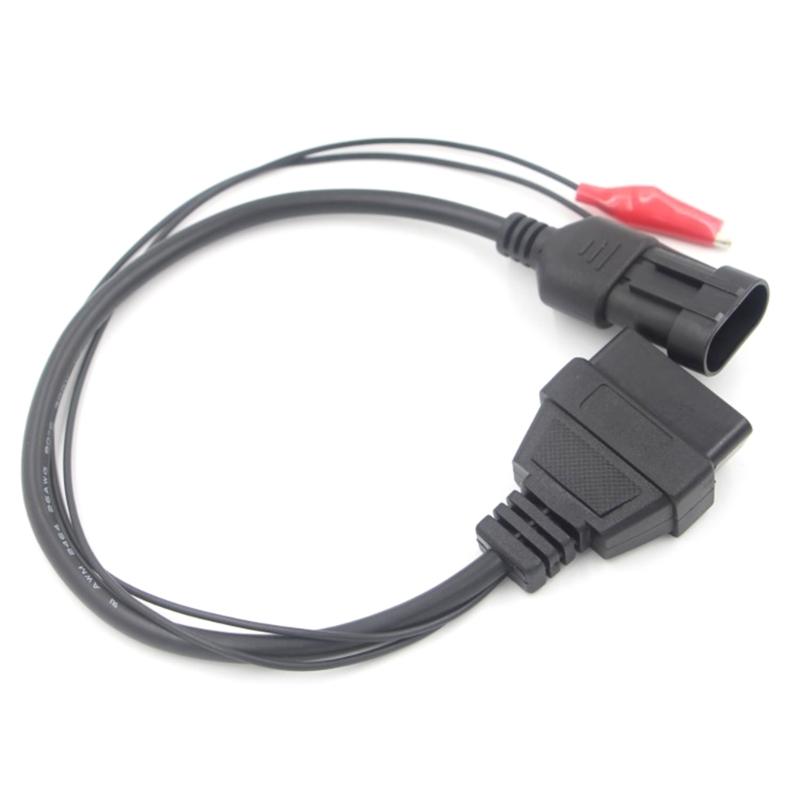 Diagnostic Convertor, 3 Pin to 16Pin OBD2 Auto Car Diagnostic Adapter Cable Replacments For Car