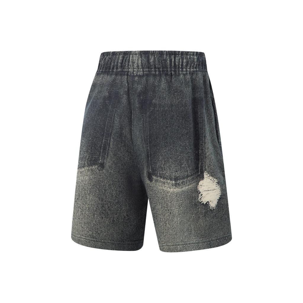 Li Ning Anti-Five Series Loose Simple Comfortable Mid-Waist Versatile Casual Shorts Men Shorts AKSV703-1