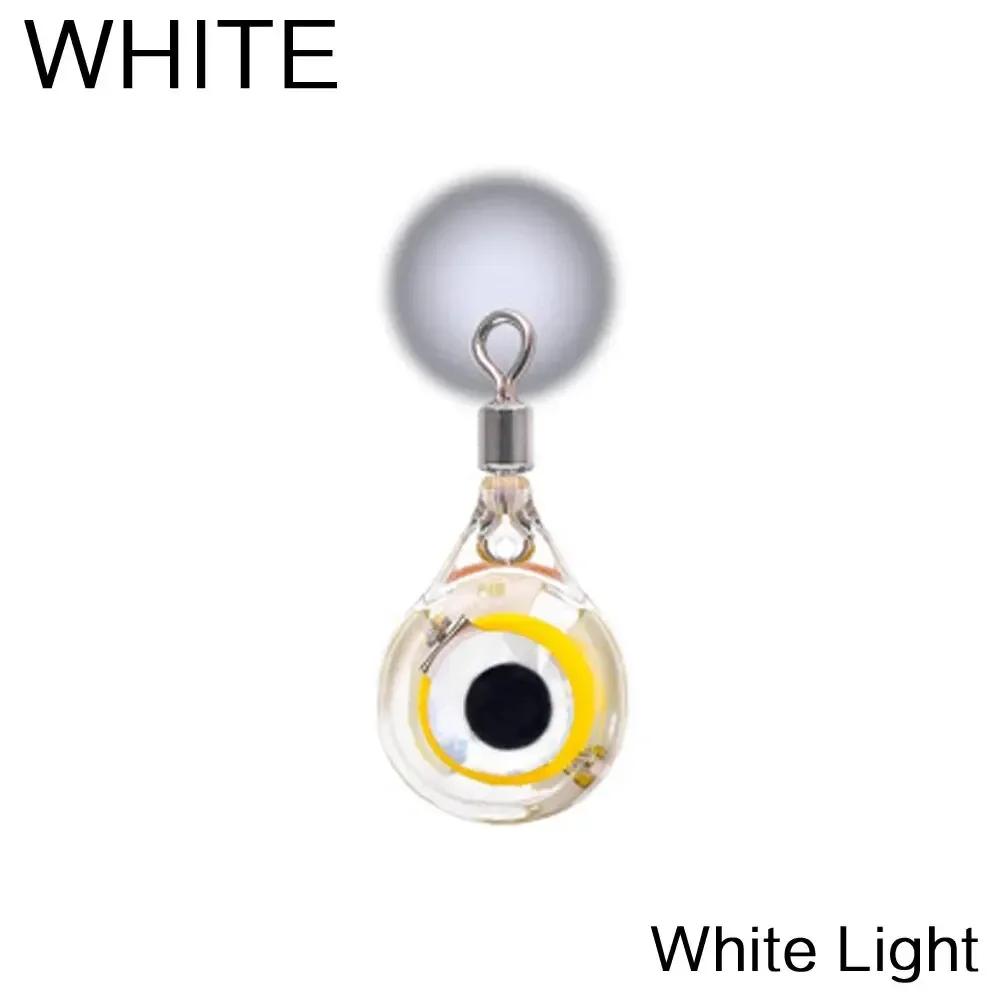 FLYSAND Fishing Lights - Night Fluorescent Glow LED Underwater Light Lure for Attracting Fish, Luminous Fishing Lures