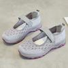 Fashion Women Sneakers Comfortable Mesh Ladies Flats Soft Platform Shoes Summer Breathable Woman Casual Walking Mom Cloth Mesh Mary