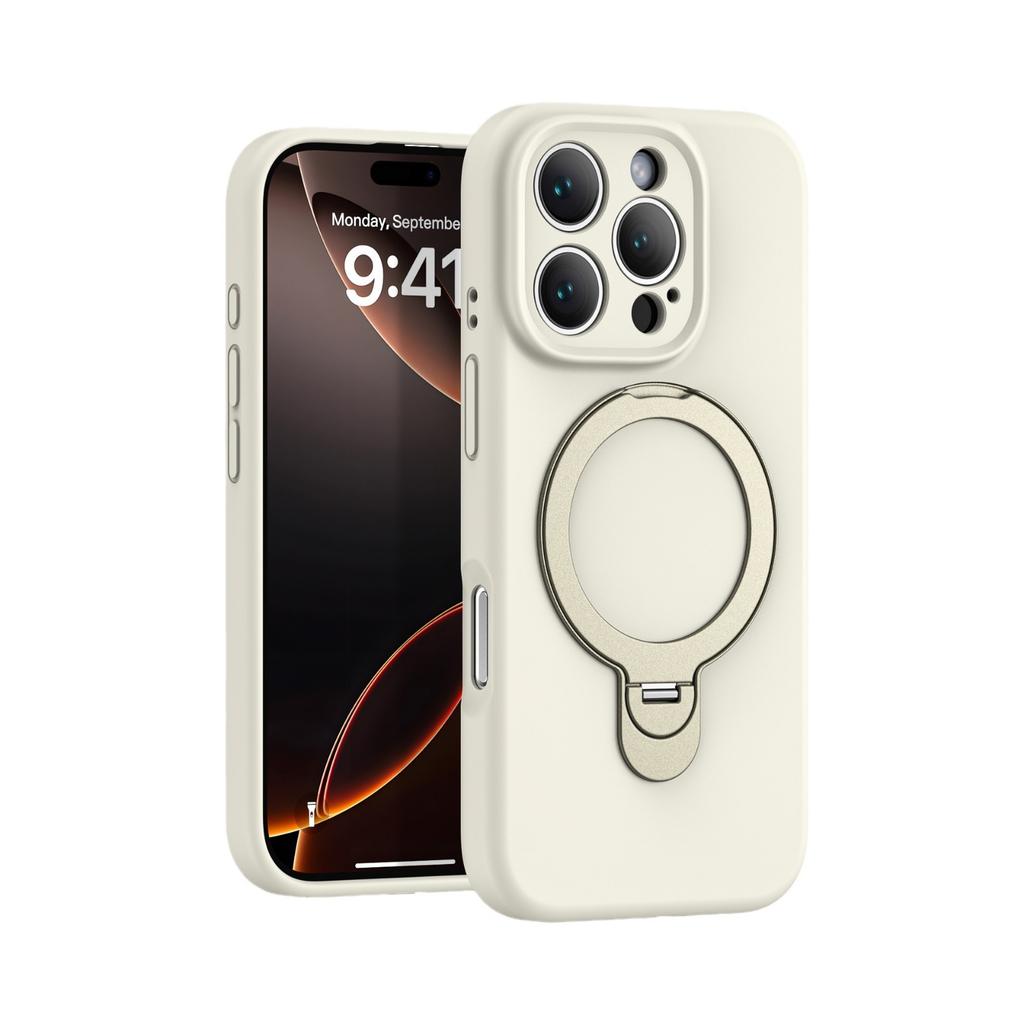 Applicable to iPhone11promax mobile phone liquid silicone Apple 11 magnetic suction rotating bracket 11 lens all-inclusive