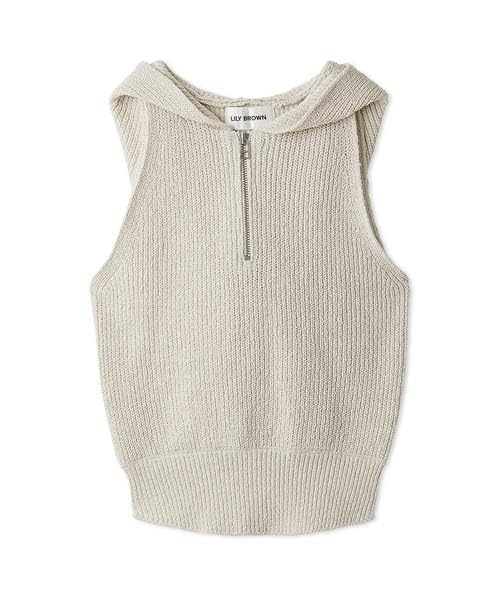 

Вязаный худи Boucle Amesli LWNT252075 IVR [Lily Brown] Женский