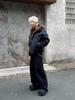 Unisex American-Style Hooded Cotton Jacket - Casual, Loose-Fit & Trendy Outerwear