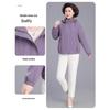 Middle-aged Women's Plus Size Casual Spring Windbreaker - Stylish Top for Spring and Autumn 2026