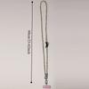 Long Style Glitter Rhinestone Phone Lanyard Hanging Cord Mobile Phone Chain  Phone Case Accessories