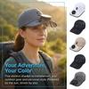 Sun Protection Solar Powered Fan Hat Strong Wind Breathable Mesh Sun Hat Camping