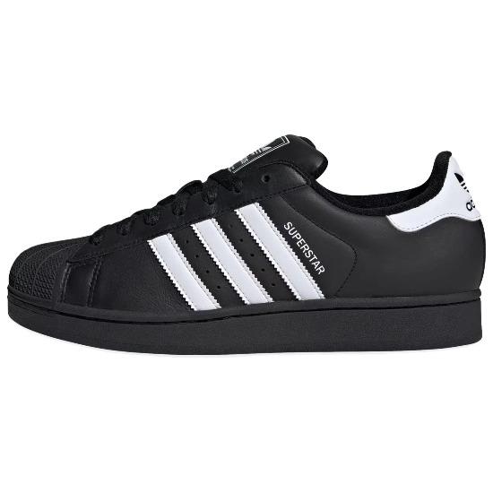 Кроссовки Adidas Superstar 2 Черно-белые Унисекс JI0079 EU 35.5 белый/чёрный
