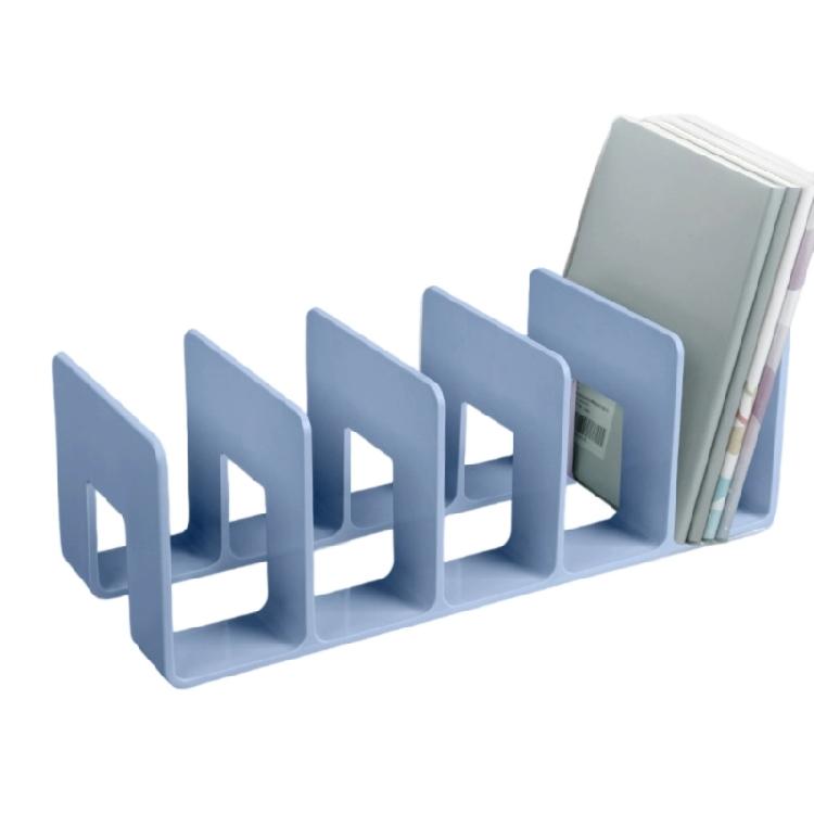 Acrylic Bookends Book Storage Stand File Sorter Reading Shelf Book Stands Decorative Bookends