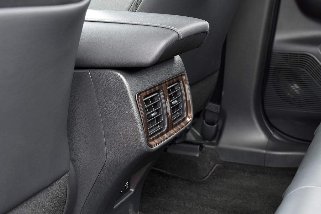 SecondStage Rear Seat Duct Ebony for Toyota Harrier 80 Series Panel, Tone, (T529BCW)