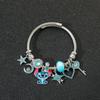 Stitch Bracelet Designed for Women Adorable Anime Cartoon Rhinestone Beaded Adjustable Portable Bangles Girls Gifts