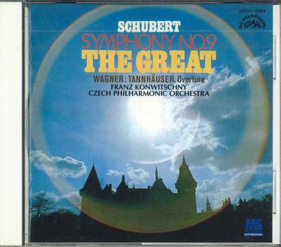CD FRANZ KONWITSCHNY  Schubert  Symphony No9 COCO70501  Japan Classical Used