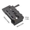 V-Lock Battery Plate Adapter V Mount Adapter Plate For F550 F750 F970 Batteries For Cameras Monitors LED Lights