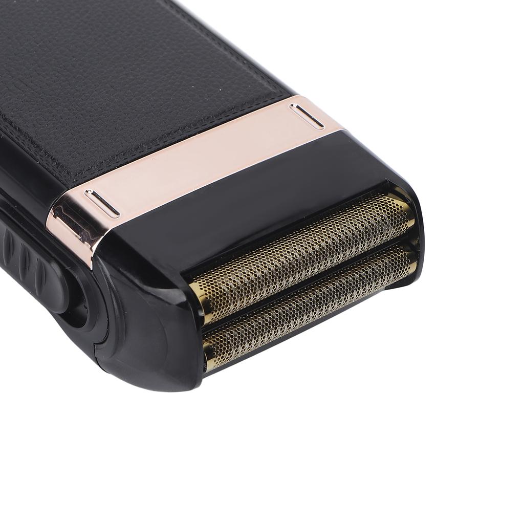 Electric Foil Shaver 2 in 1 Dual Purpose Low Noise Powerful Motor Stainless Steel Blade Portable Barber Shaver