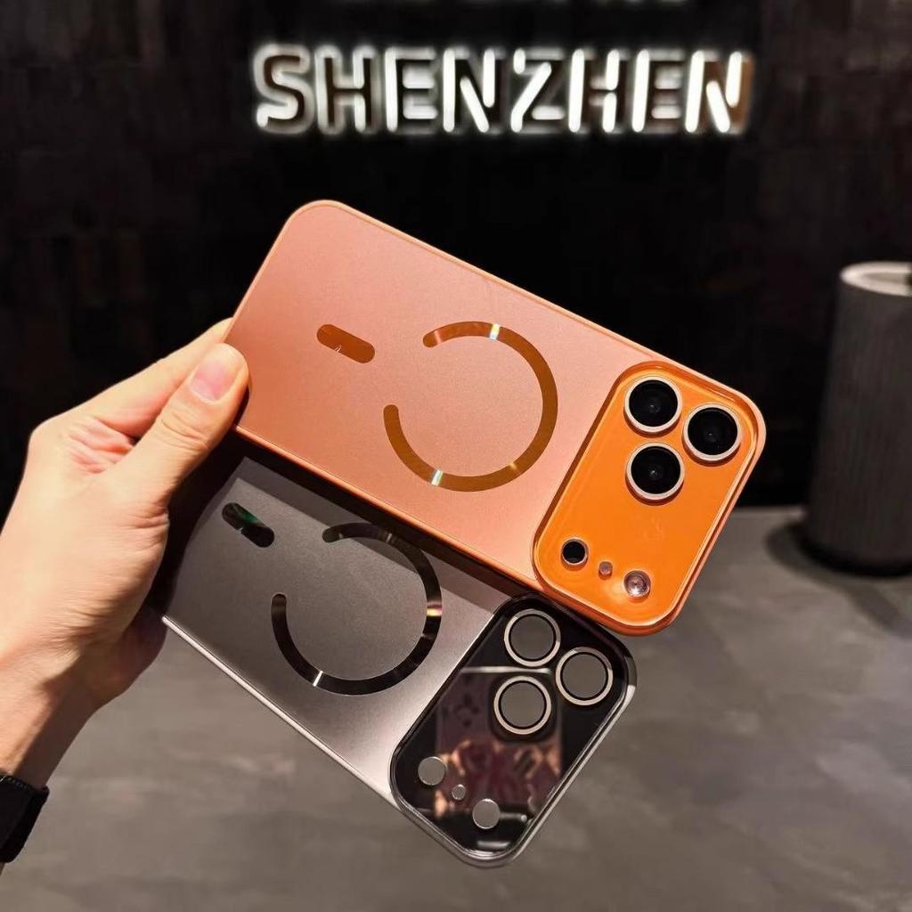 Liuguang Full Coverage iPhone 16 Pro Max Case with Lens Film for 17 Series