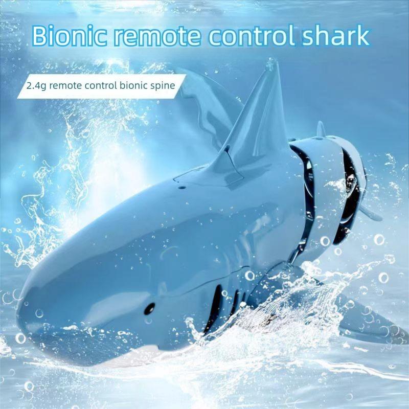 Intelligent Simulation Shark Swimming Remote Control Boat Waterproof Diving Robot Underwater Electric Remote Control Robot