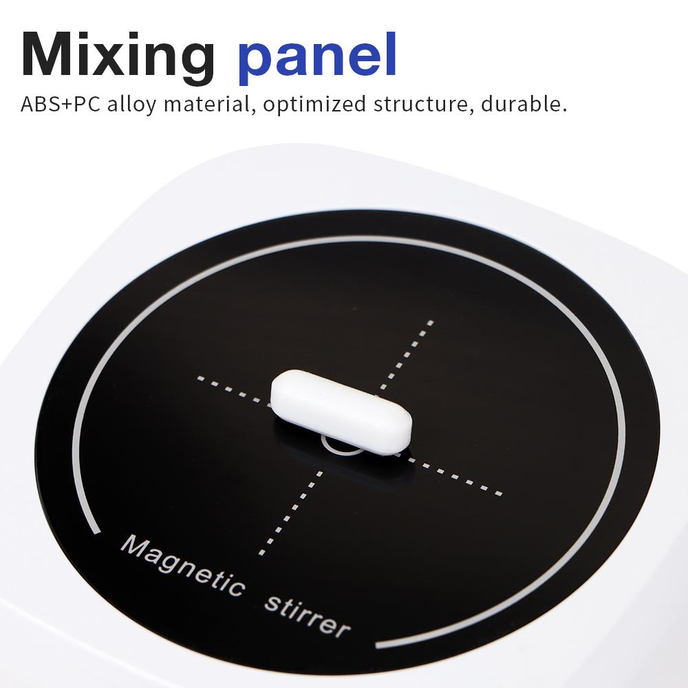 4000rpm Mini Magnetic Stirrer with Stir Bar Liquid Mixer Brushless DC Motor Magnetic Mixer Laboratory Supplies EU Plug