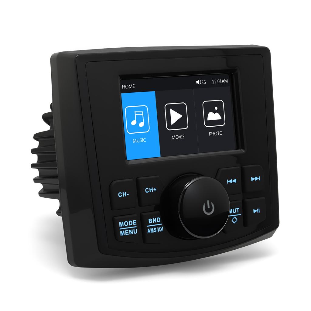 Boat Radio System Media Player Marine Radio MP5 Stereo 3 Inch Display Video Player Waterproof  Bluetooth-compatible Equipment
