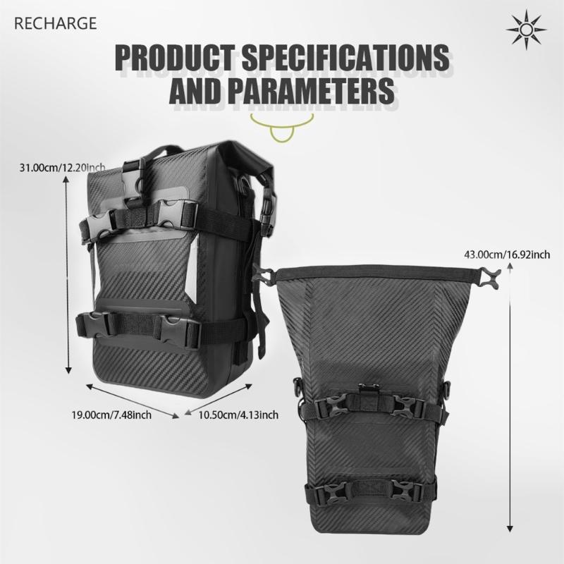 Efficient Motorcycle Waterproof Bag Motorcycle Tourings Bag Quick Release Motorcycle Bag Protective Motorcycle Storage