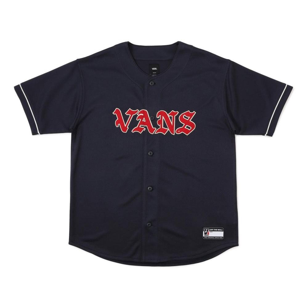 

Vans Ye Olde Vans Baseball Jersey Vn000kuqjdu Parisian Night L