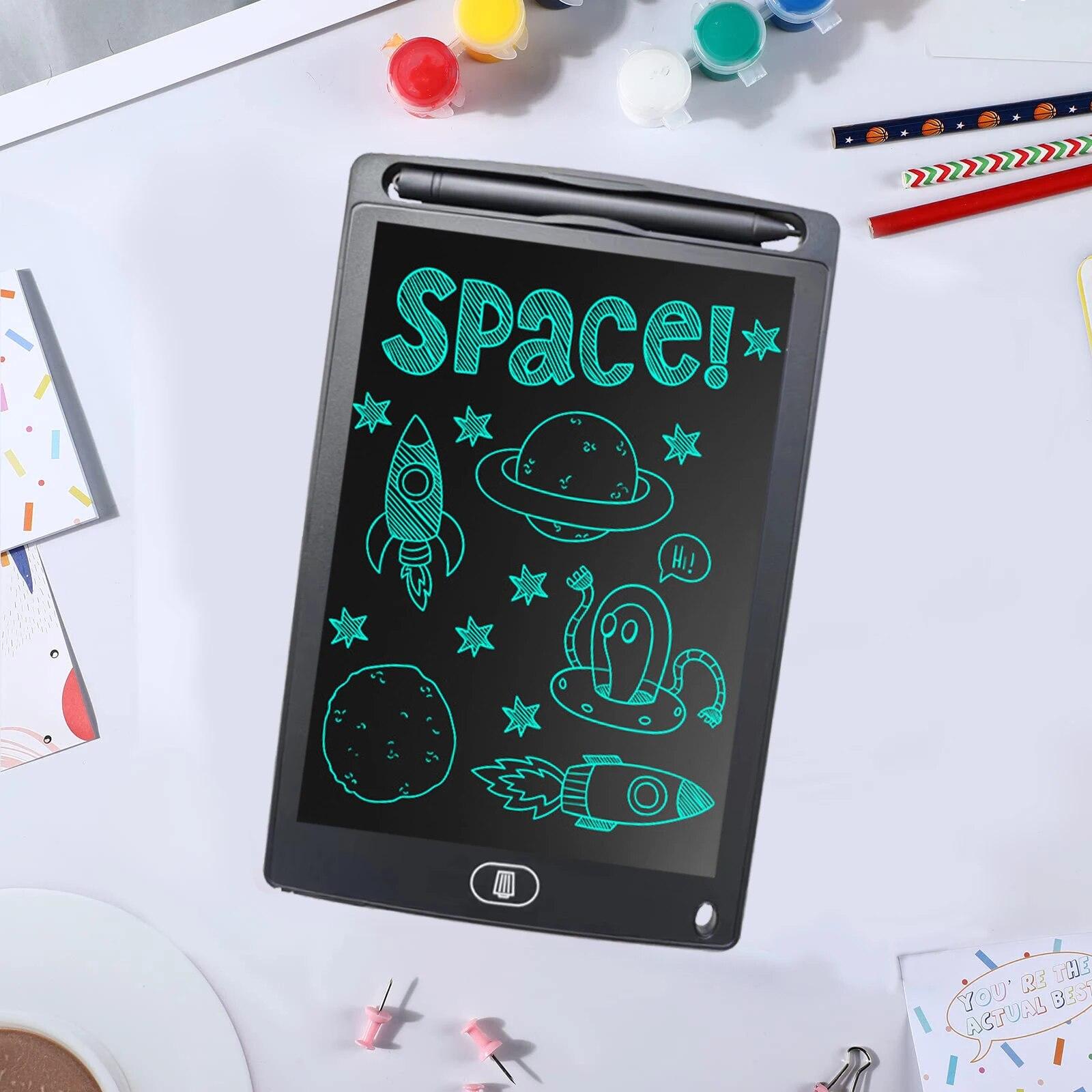 

8,5-дюймовая электронная доска для письма с ЖК-дисплеем, детская доска для письма, подарки на ДНИ РОЖДЕНИЯ ДЕТЕЙ, Хэллоуин, Рождество и Пасху