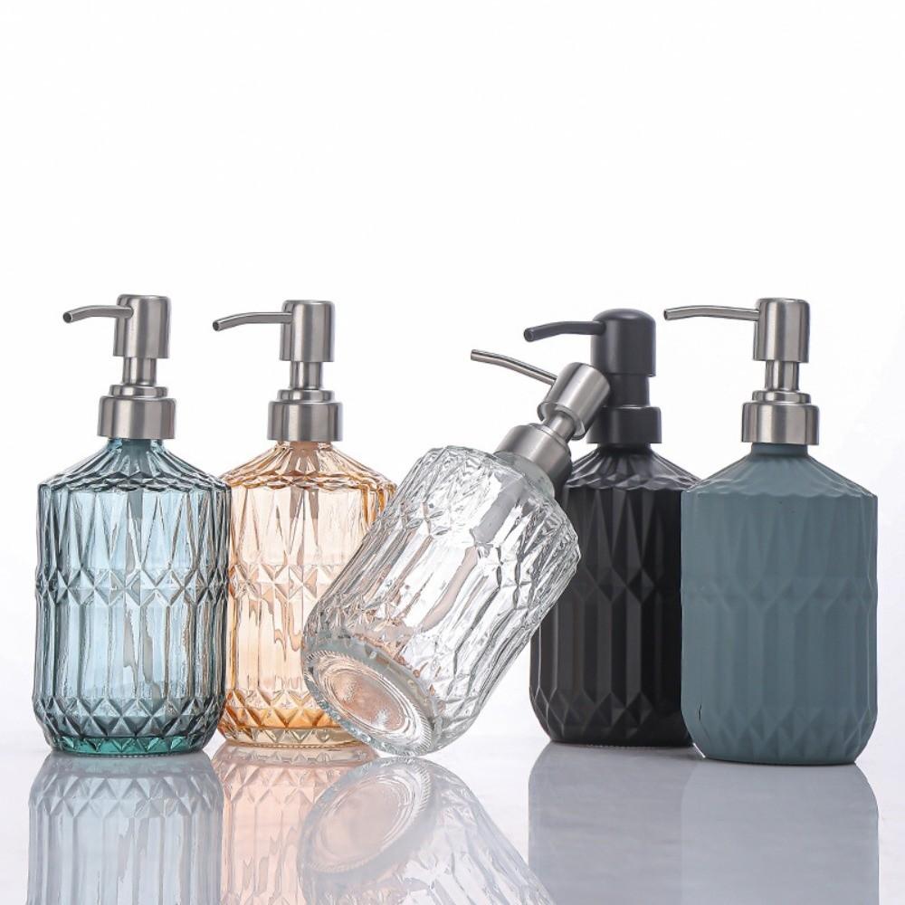 Textured Liquid Soap Dispenser Press Hand Sanitizer Bottle Liquid Storage Home Use