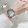 Mode Freizeit Uhren Verstellbar Einfach Armbanduhren Silikonarmband Quarz Uhr Sport