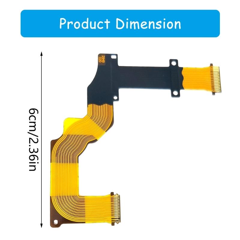Flexible Ribbon Cable Cord LCD Screen Flexible Cable for SX730/SX740 Digital Cameras Repair Spare Part