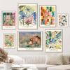 Matisse Paul Klee William Morris Canvas Painting Wall Art Gallery, Nordic Posters and Prints, Pictures for Living Room Decor