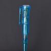 Blue Clear Flathead Voltage Tester Pen Measure 100-500V With Auto Test Function For Electricians Polarity Detection