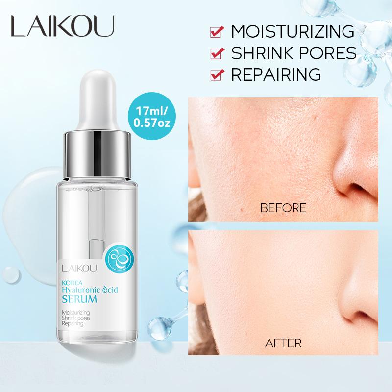 LAIKOU Sakura Serum Shrink Pores Remove Acne Skin Rejuvenation Essence