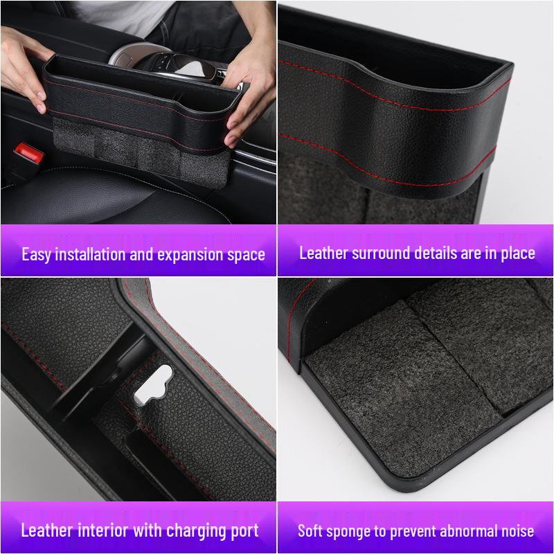 Multifunctional Car Seat Gap Organizer and Storage Box