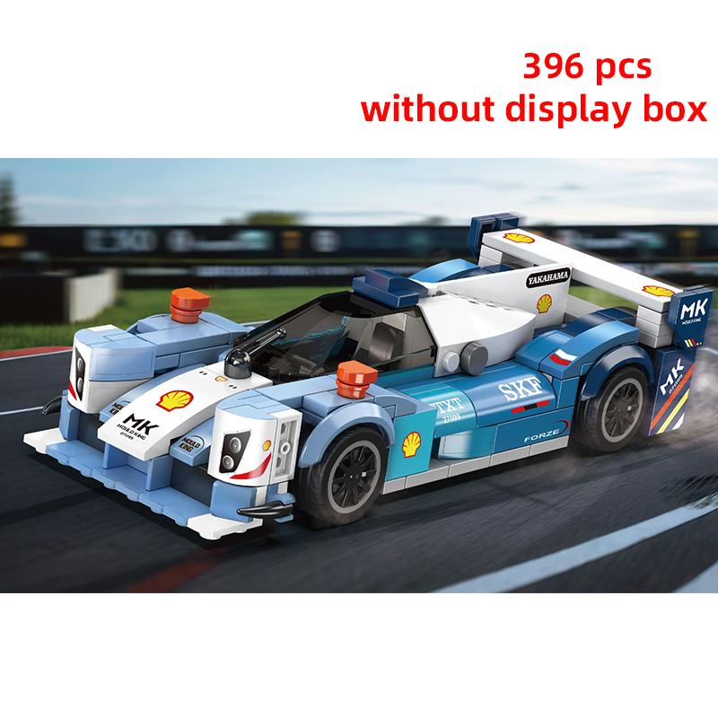 City Speed  Technical Moc Car Sports Car Racing Building Blocks Brick Vehicle Educational Construction Toys