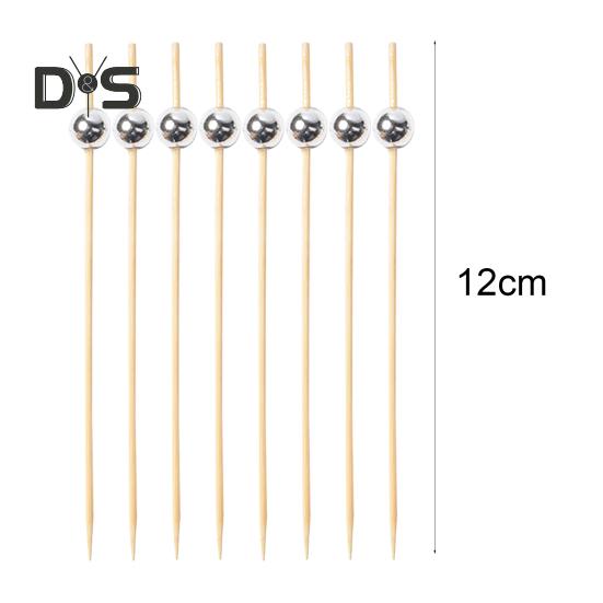 100Pcs/Bag Vegetable Sticks Healthy Lightweight Fruit Food Salad Cake Picks Sticks Cocktail Toothpicks