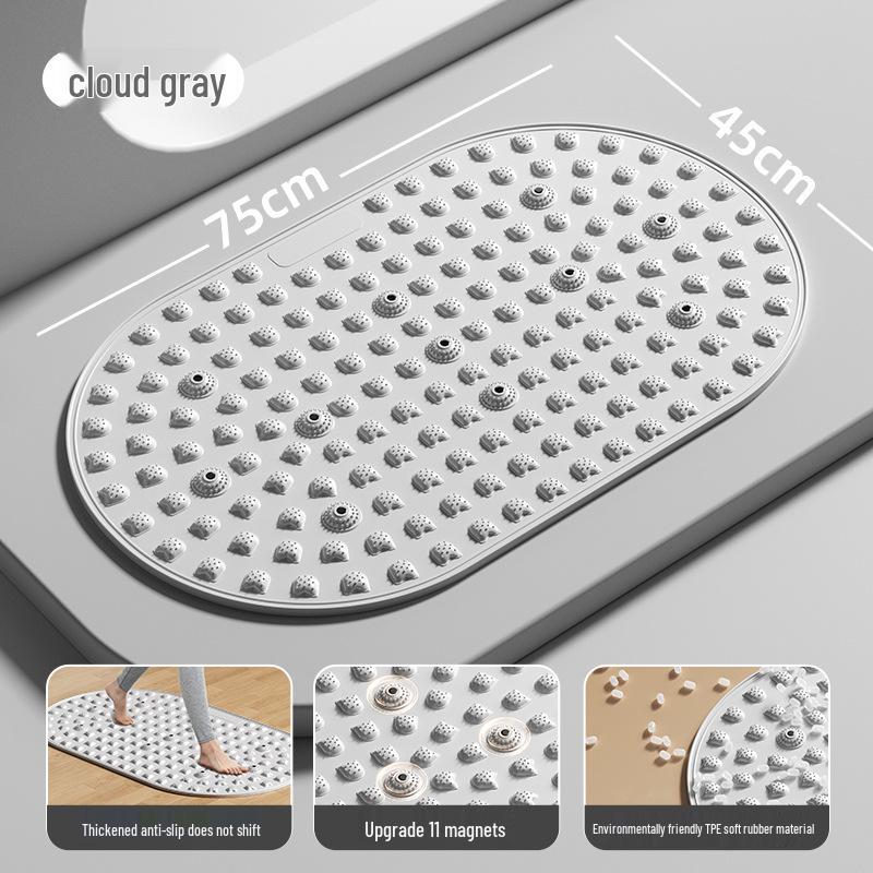 Round Acupressure Jogging Pad: Soft Silicone Foot Massage & Sensory Integration Board for Adults & Children