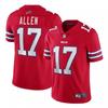 Buffalo Bills NFL Jersey 17 Josh Allen Mens Football Uniform Shirt - White Blue Red Black Camo Edition